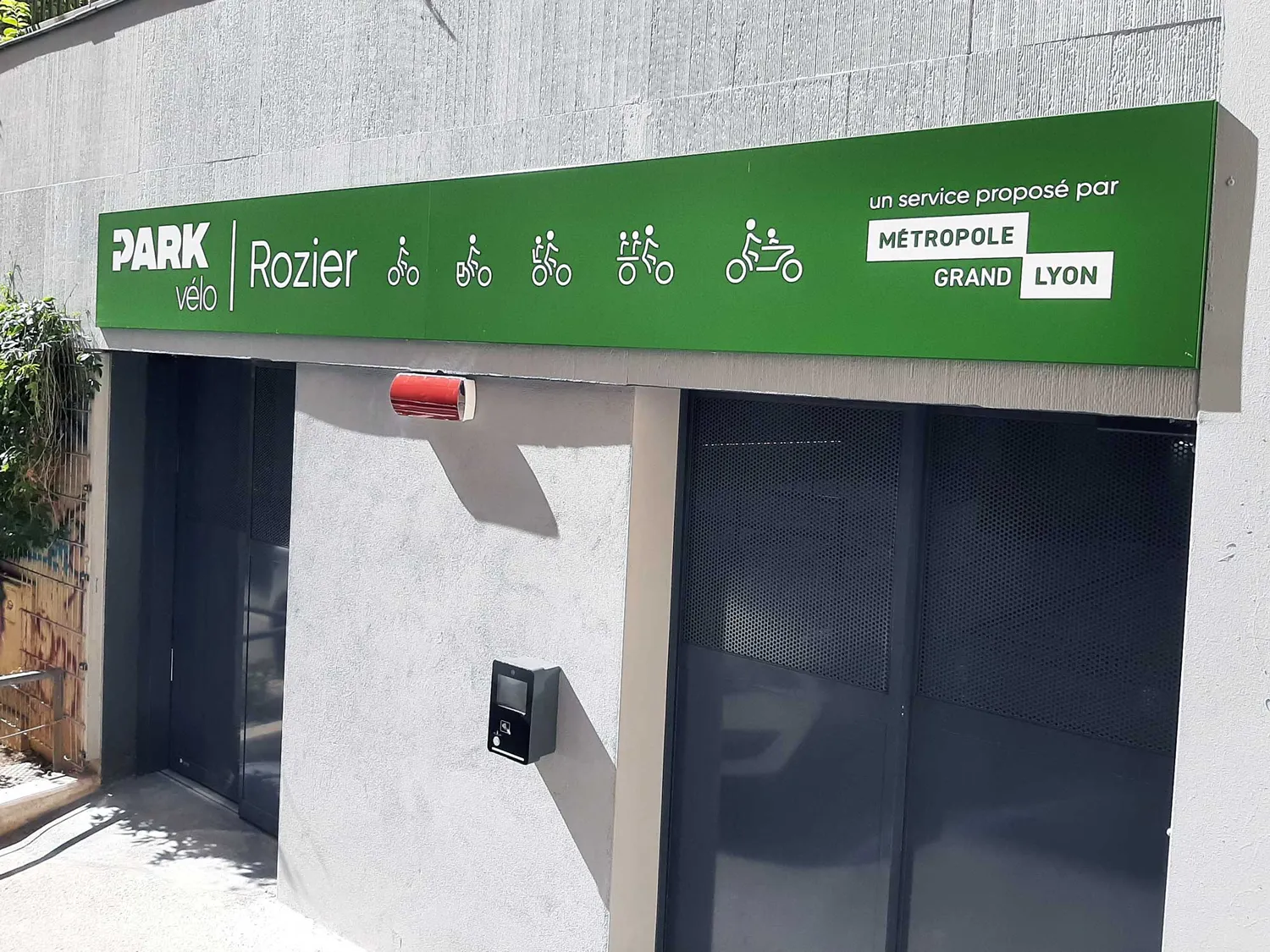 Entrée parc Rozier